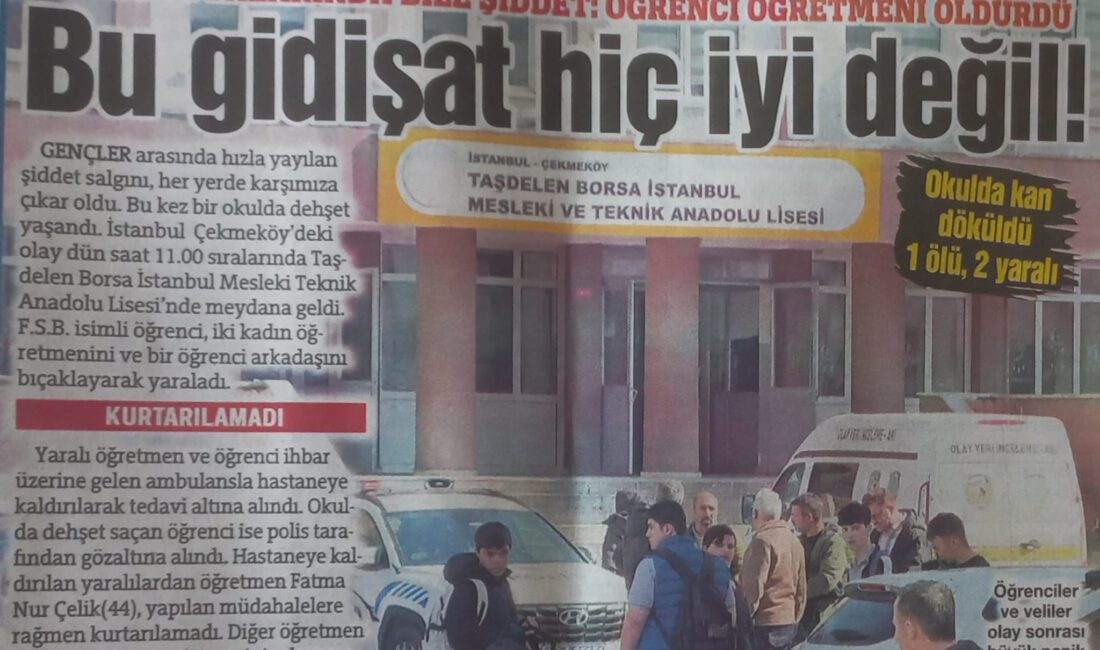 ŞİDDET ARTIK OKULLARDA-HEGEM “gidişat vahim” diyerek defalarca uyarmıştı! HABER: Ahmet
