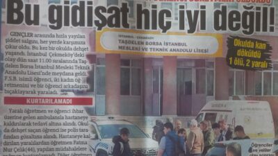 ŞİDDET ARTIK OKULLARDA-HEGEM “gidişat vahim” diyerek defalarca uyarmıştı! HABER: Ahmet