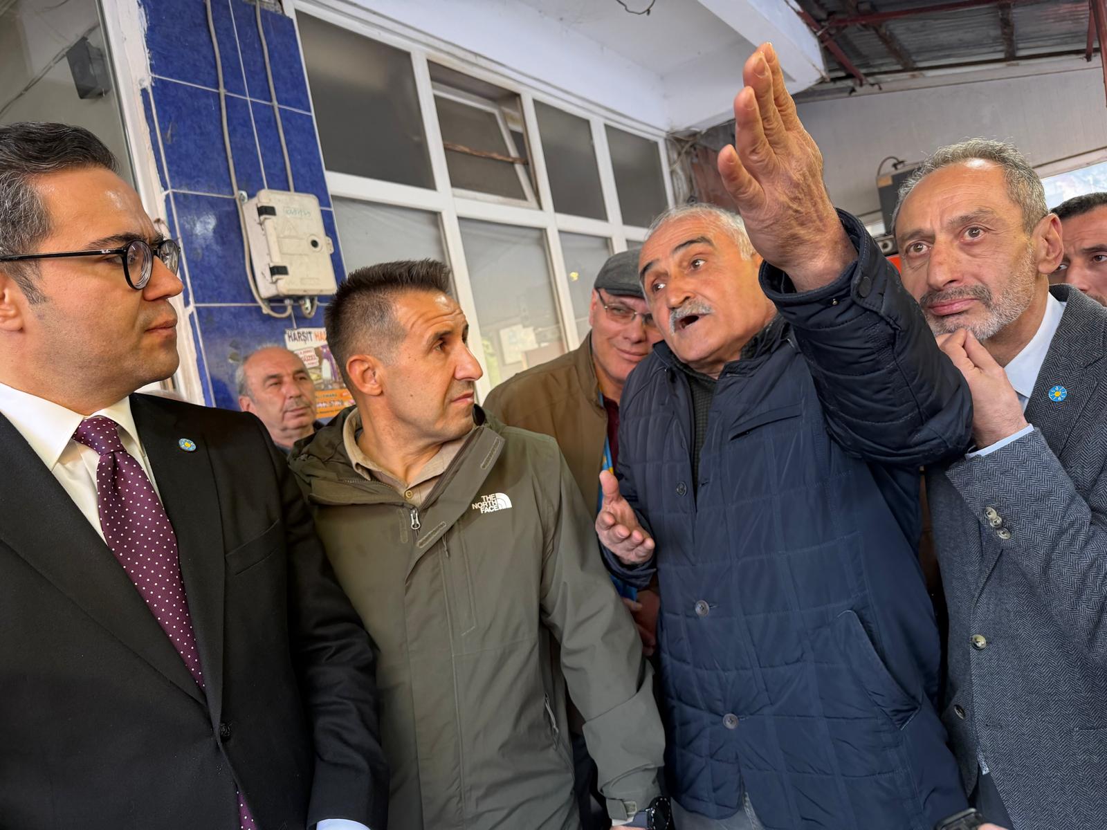 Tirebolu Sekü Köyü’nde AKP’li Cantürk Alagöz’e ait maden çalışmalarına karşı