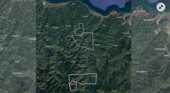 Tirebolu, Doğankent ve Dereli’nin ardından Giresun’da Batlama vadisi içerisinde yer