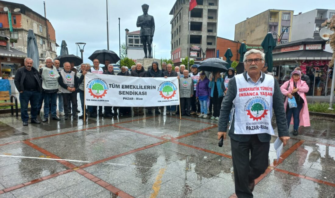 Pazarlı emeklilerden hükümetin ekonomi politikaları eleştirildi, çay fiyatına isyan etti
