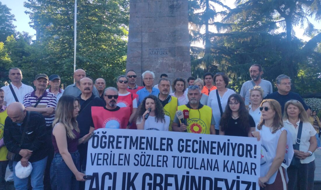 Öğretmen sendikası Trabzon şubesi “Baskılara, gözaltılara ve yıldırma politikalarına rağmen mücadelemizi