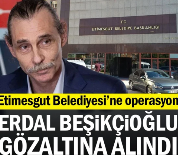 Ankara Batı Cumhuriyet Başsavcılığı tarafından Etimesgut Belediyesine yönelik yürütülen yolsuzluk soruşturması kapsamında, bir