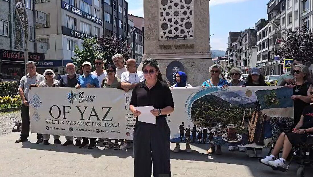 Of Folklor Derneği “HES’lerle, Taş ocaklarıyla ve maden faaliyetleriyle, doğal