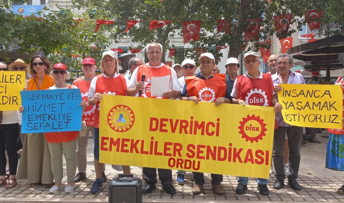 HABER: Coşkun ÖZBUCAK (ORDU) – Devrimci Emekliler Sendikası (DİSK-DEV EMEKLİ-SEN)