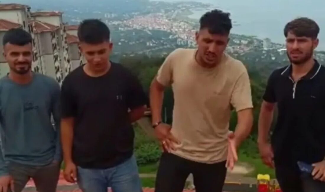 Trabzon’un Vakfıkebir ilçesindeki TOKİ şantiyesinde çalışan inşaat işçileri, iki aydır