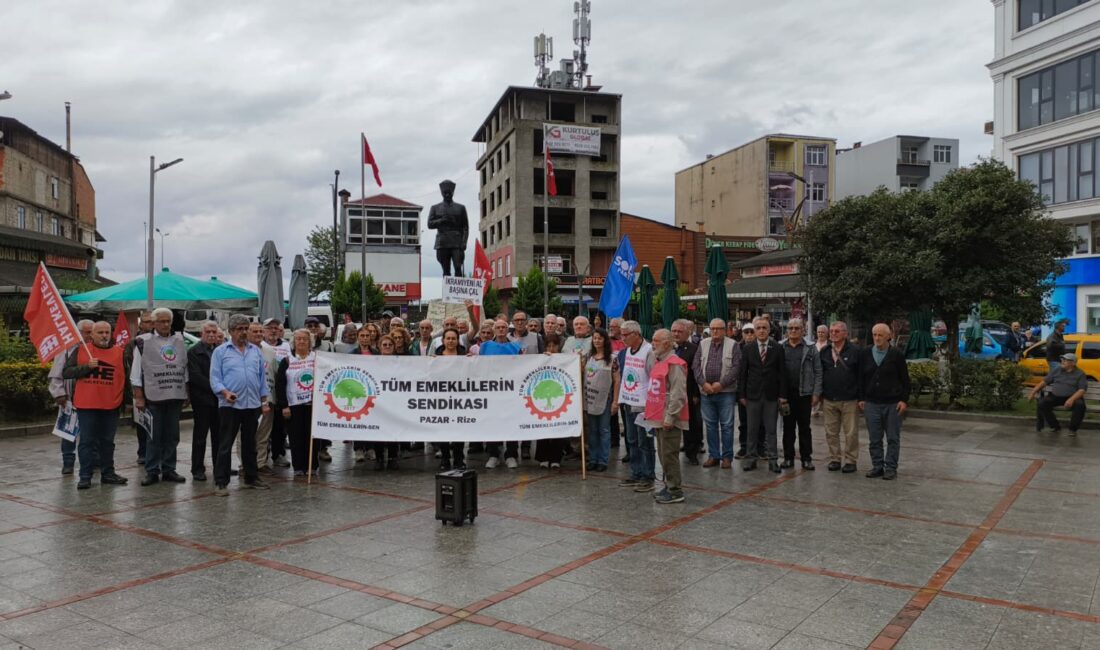 Tüm emeklilerin sendikası pazar şube başkanı yaşar Karahan: Ali Şekeroğlu’nun