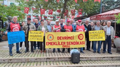 HABER: Coşkun Özbucak (ORDU) – Dev Emekli Sen Ordu Şubesi,
